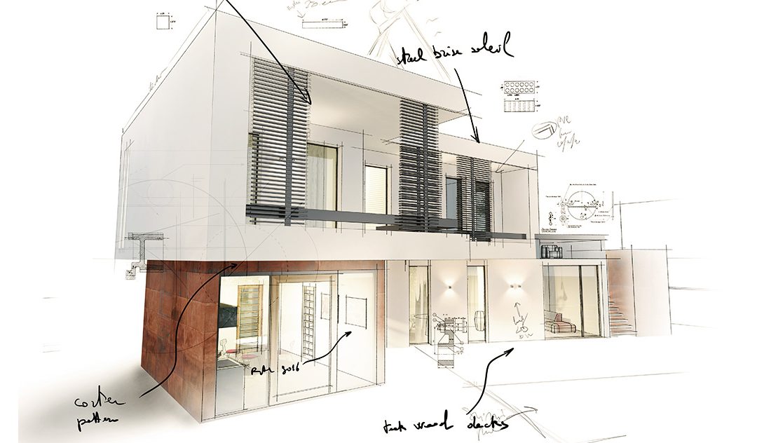 Como planejar a fachada de uma casa de campo?